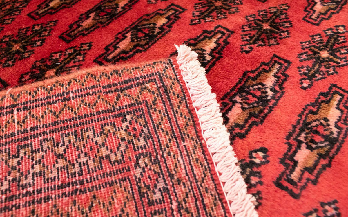 Turkaman Rug - 130 x 60 cm - red