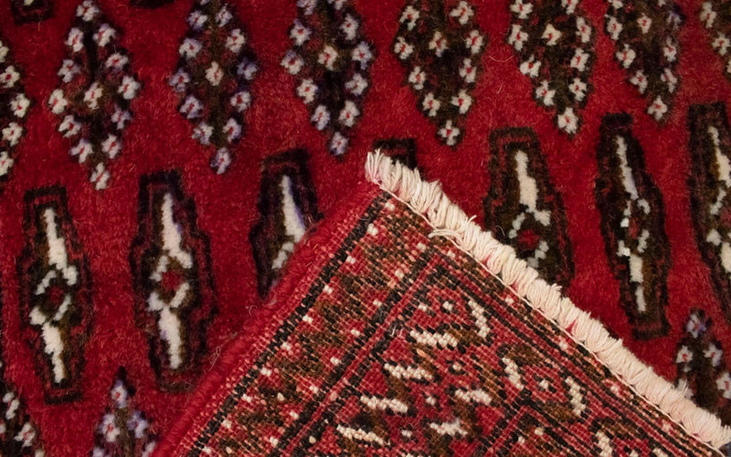 Turkaman Rug - 130 x 60 cm - red