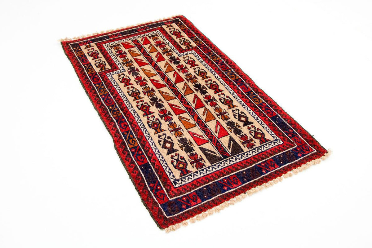 Belutsch Rug - 126 x 79 cm - red