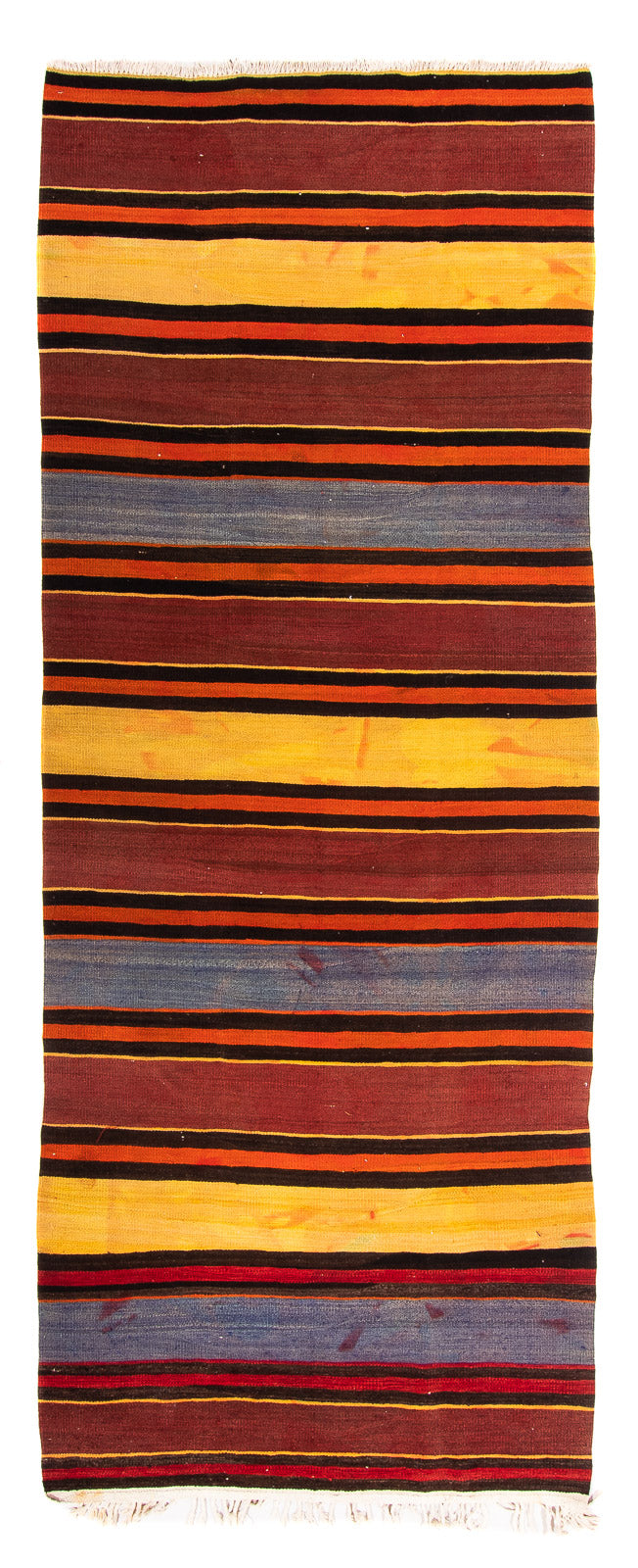 Runner Kelim Rug - Old - 290 x 115 cm - multicolored