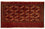 Turkaman Rug - 115 x 67 cm - red