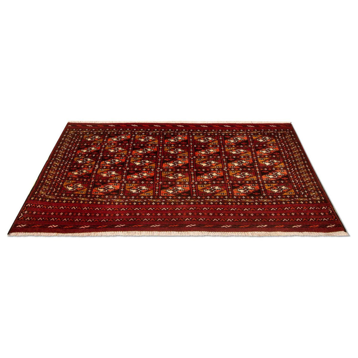 Turkaman Rug - 115 x 67 cm - red