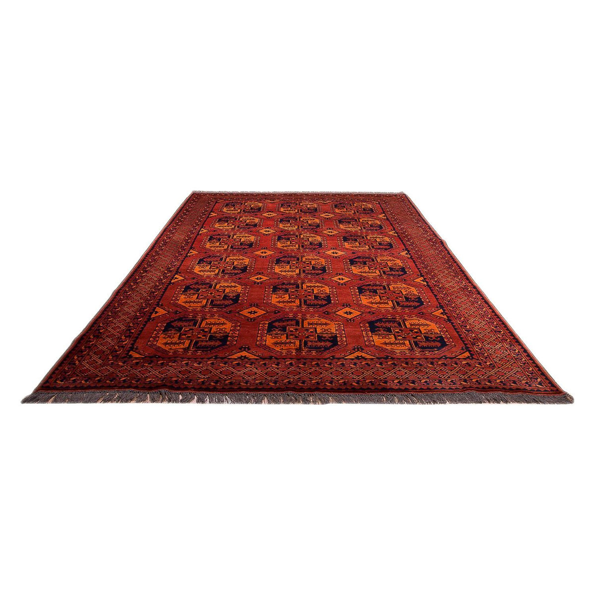 Afghan Rug - Kunduz - 300 x 199 cm - red
