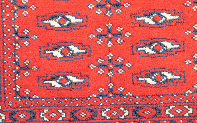 Turkaman Rug - 130 x 60 cm - red