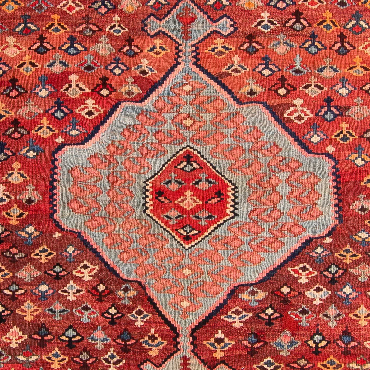 Kelim Rug - Old - 340 x 170 cm - multicolored