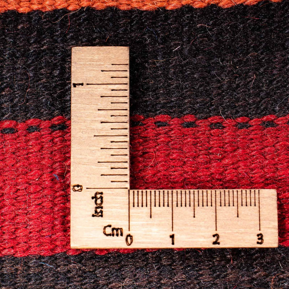 Runner Kelim Rug - Old - 225 x 100 cm - multicolored