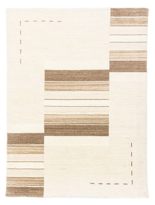Wool Rug - 197 x 144 cm - natural