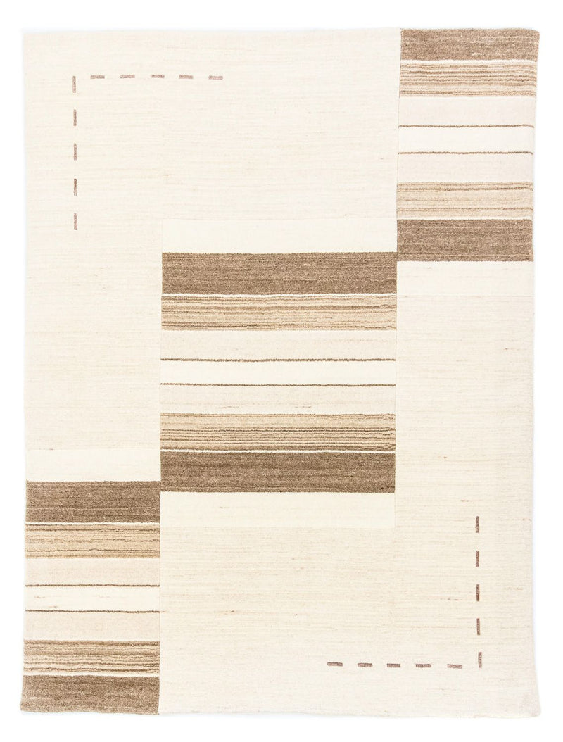 Wool Rug - 197 x 144 cm - natural