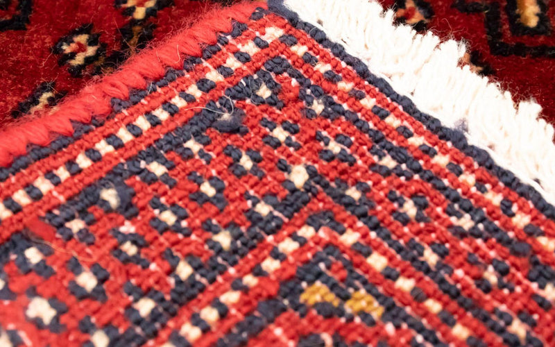 Runner Turkaman Rug - 100 x 50 cm - red