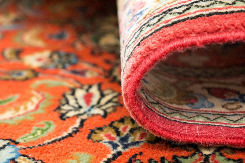 Runner Perser Rug - Ghom - 213 x 70 cm - orange