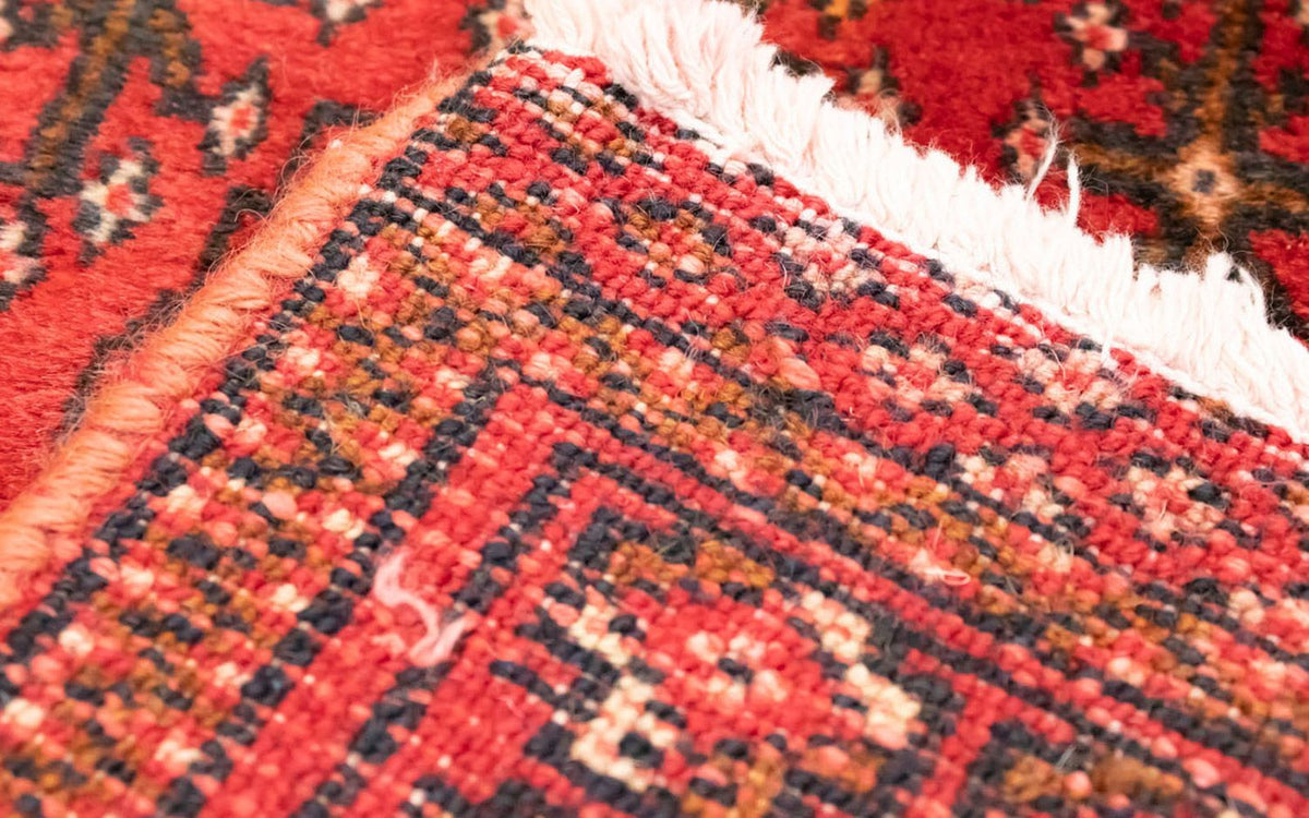 Runner Turkaman Rug - 100 x 50 cm - red
