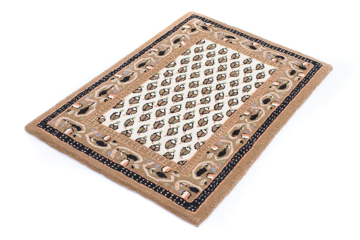 Wool Rug - 90 x 60 cm - beige