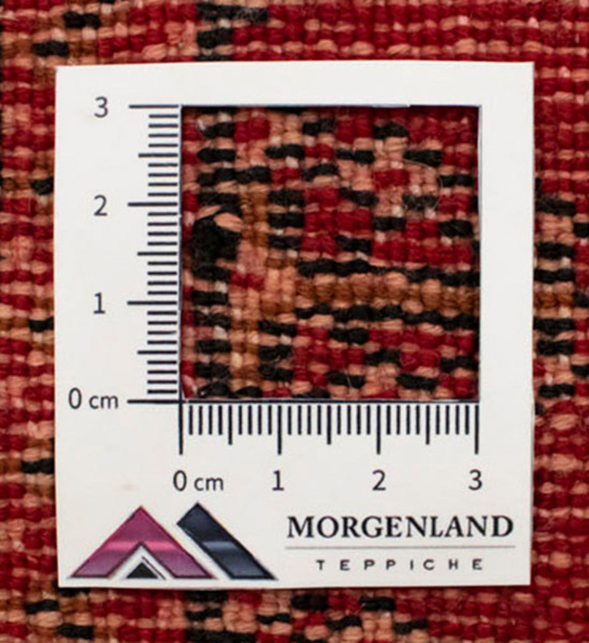 Runner Turkaman Rug - 100 x 50 cm - red