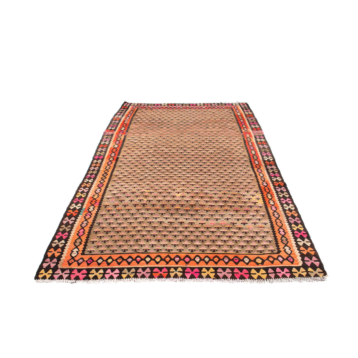 Runner Kelim Rug - Old - 285 x 160 cm - multicolored
