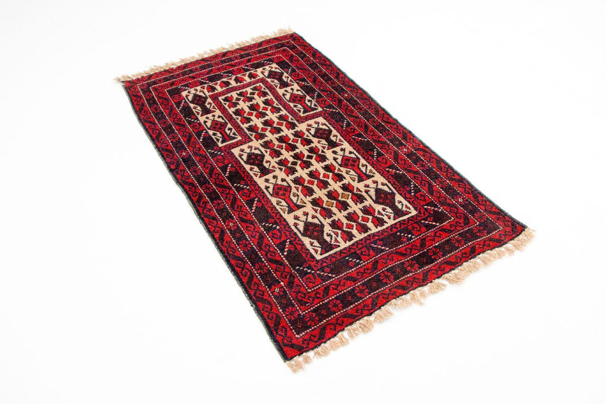 Belutsch Rug - 125 x 74 cm - red