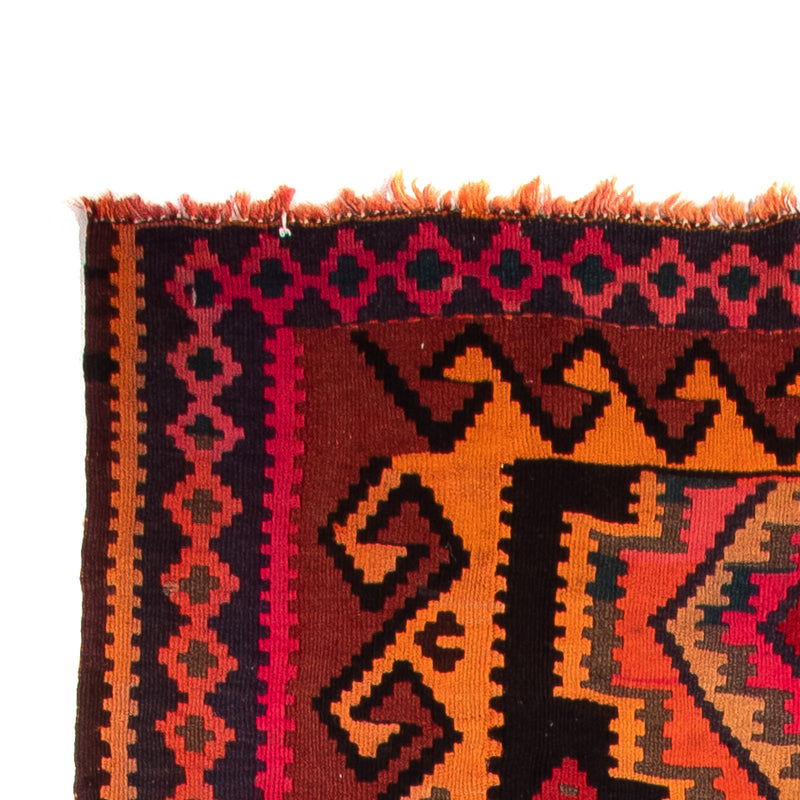 Runner Kelim Rug - Old - 225 x 150 cm - multicolored