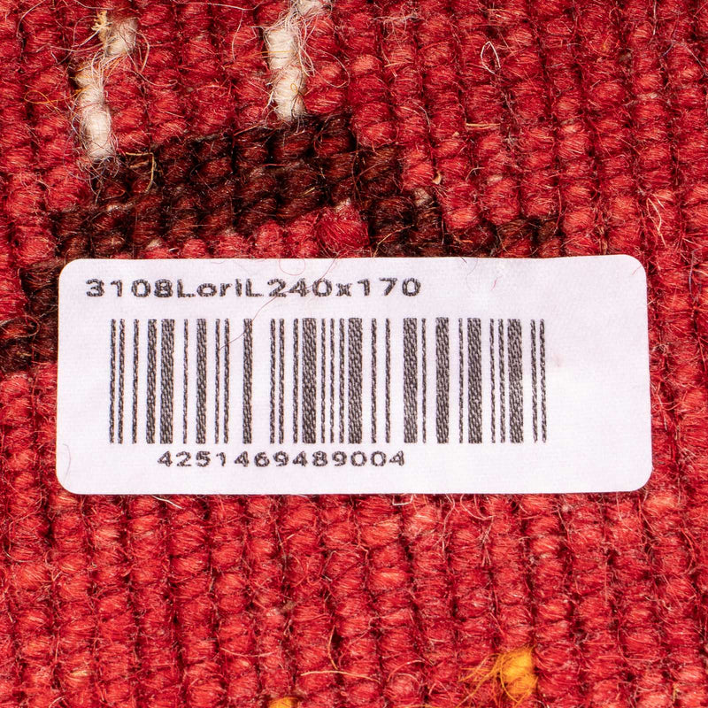 Gabbeh Rug - Loribaft Softy - 240 x 170 cm - dark red