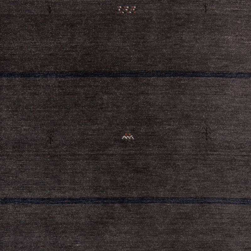 Gabbeh Rug - Loribaft Softy - 240 x 173 cm - dark brown