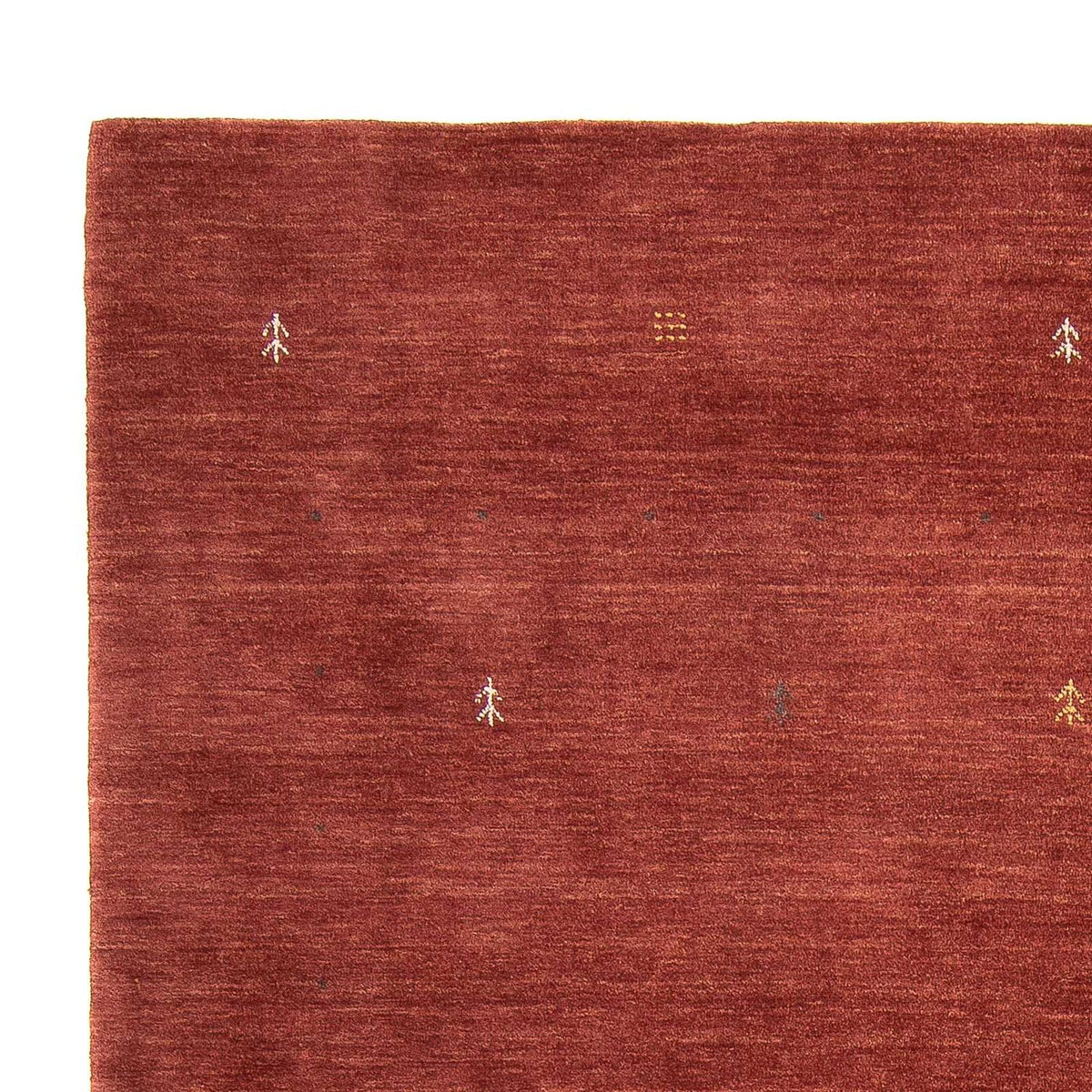 Gabbeh Rug - Loribaft Softy - 242 x 173 cm - brown