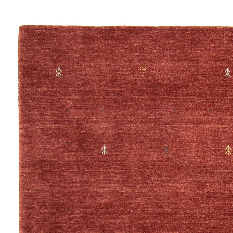 Gabbeh Rug - Loribaft Softy - 242 x 173 cm - brown