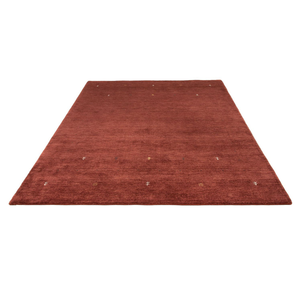 Gabbeh Rug - Loribaft Softy - 242 x 173 cm - brown
