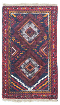 Belutsch Rug - 132 x 76 cm - blue