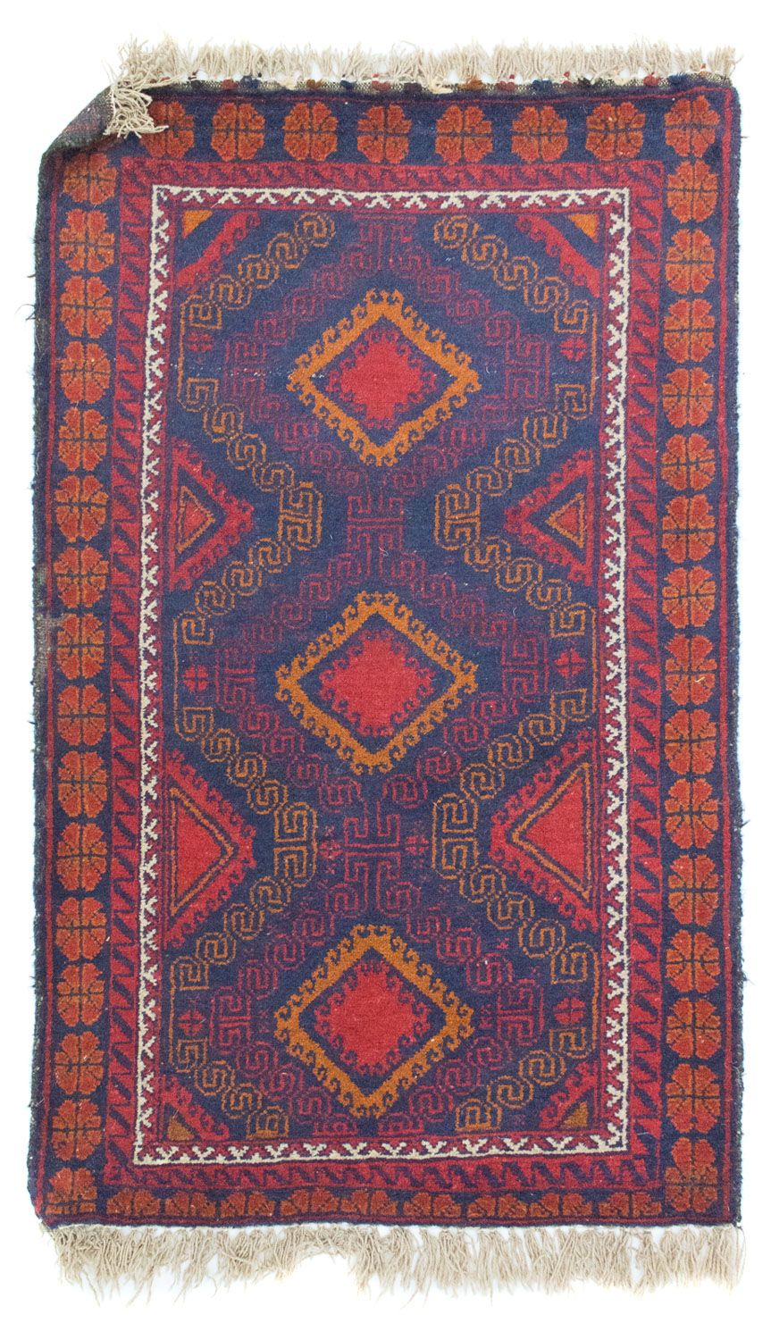 Belutsch Rug - 137 x 81 cm - blue