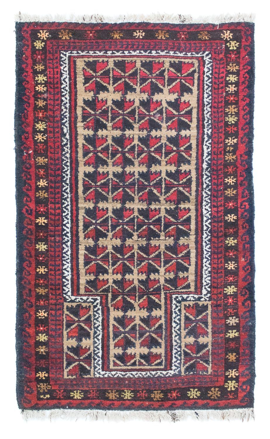 Belutsch Rug - 129 x 78 cm - blue
