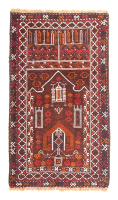 Belutsch Rug - 127 x 80 cm - brown