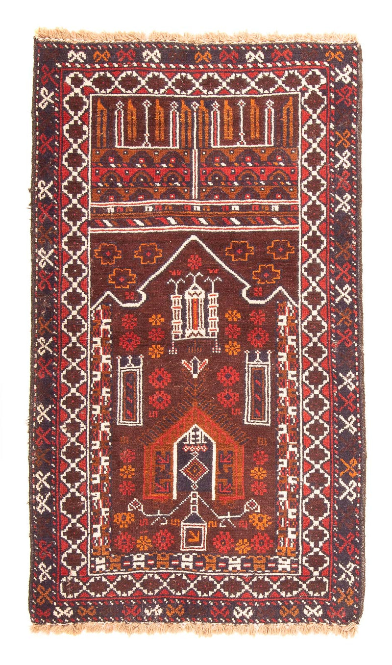 Belutsch Rug - 127 x 80 cm - brown