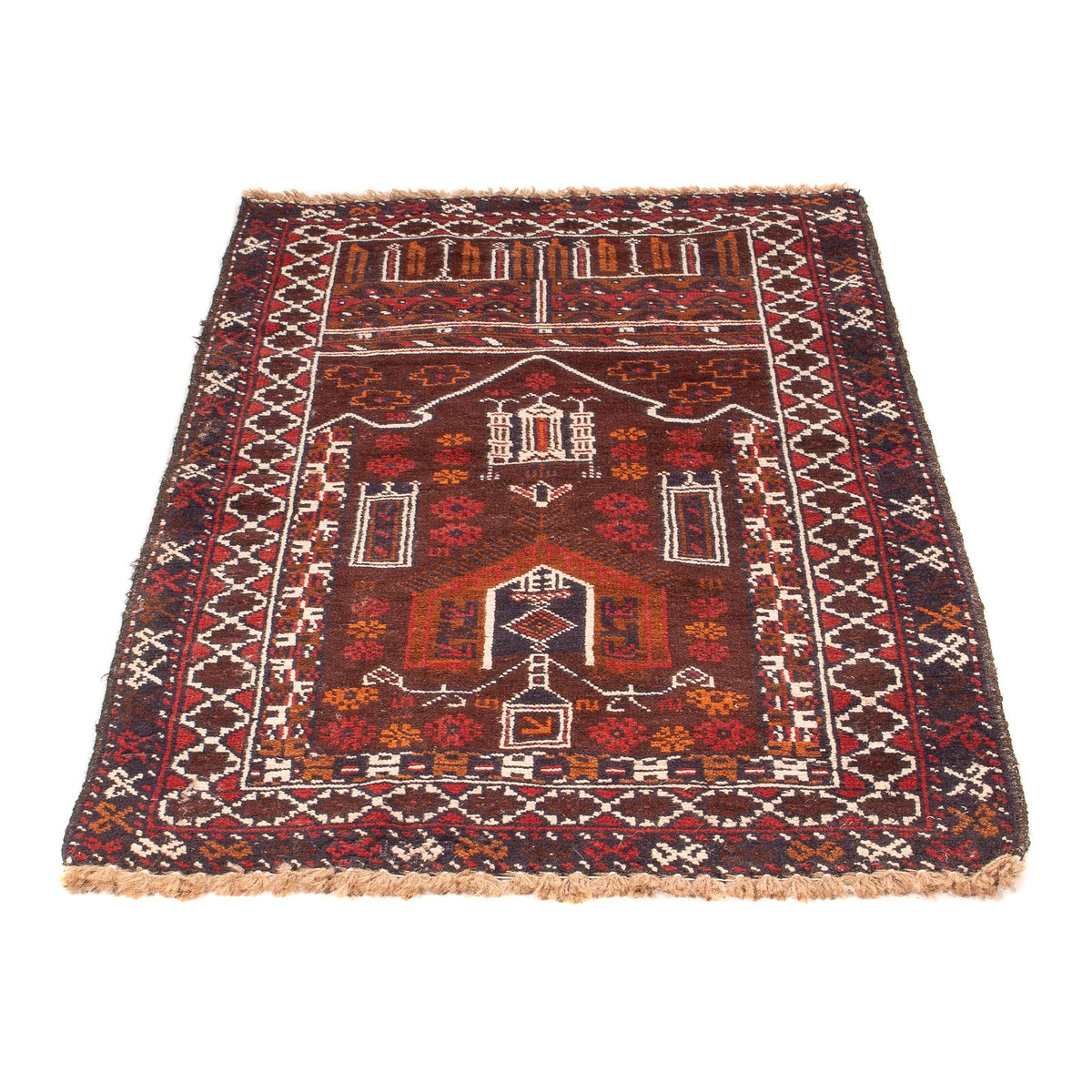 Belutsch Rug - 127 x 80 cm - brown