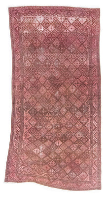 Runner Belutsch Rug - 285 x 140 cm - brown