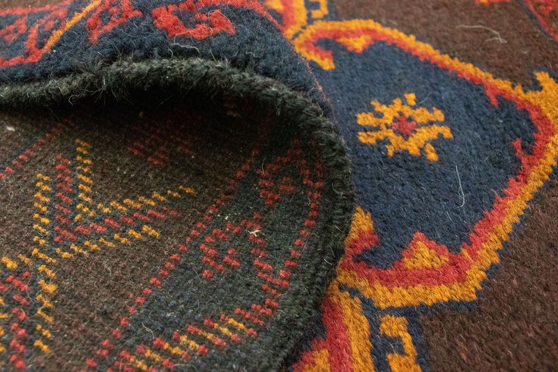 Belutsch Rug - 131 x 87 cm - brown