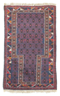 Belutsch Rug - 130 x 79 cm - blue
