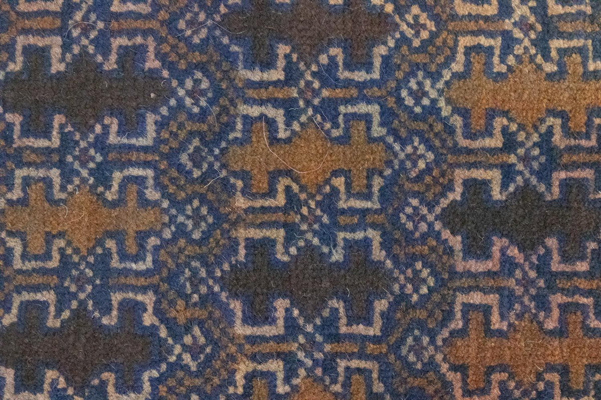 Belutsch Rug - 138 x 81 cm - blue