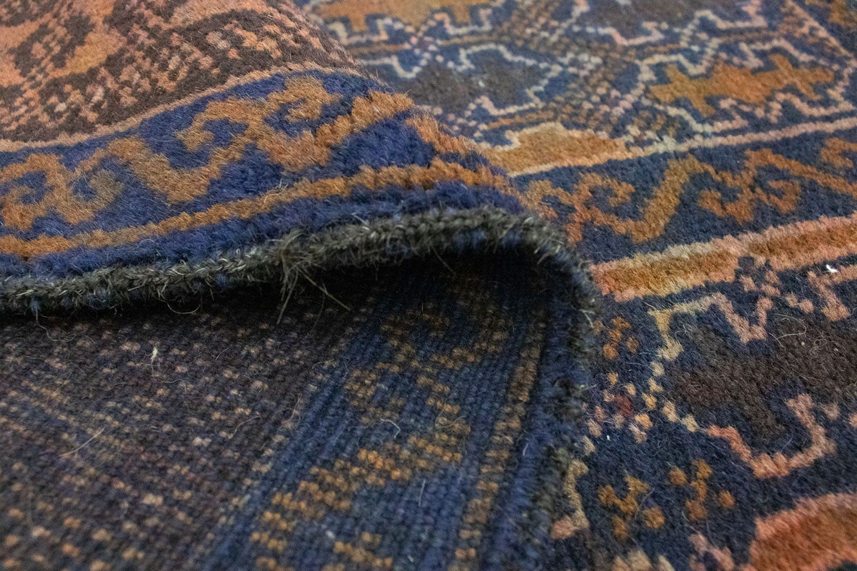 Belutsch Rug - 138 x 81 cm - blue