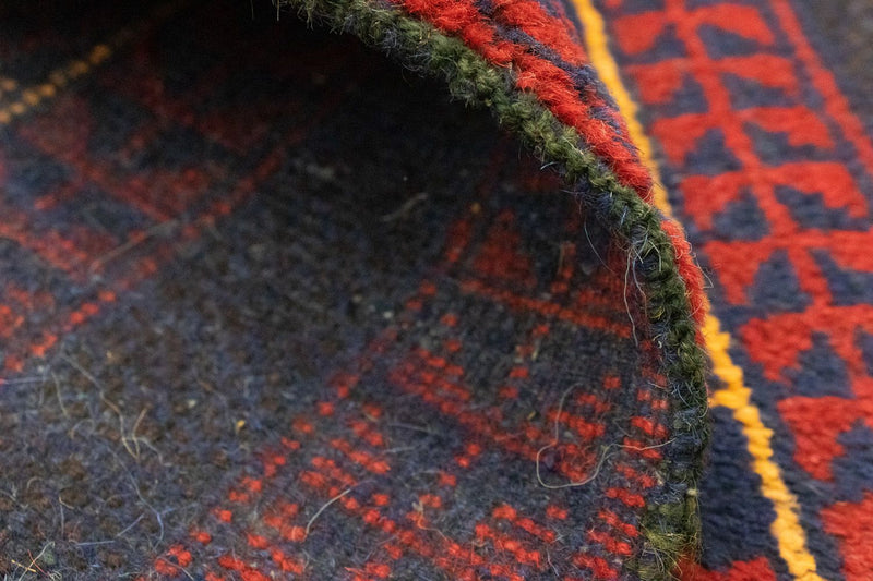 Belutsch Rug - 131 x 81 cm - blue