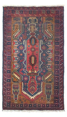 Belutsch Rug - 147 x 85 cm - blue