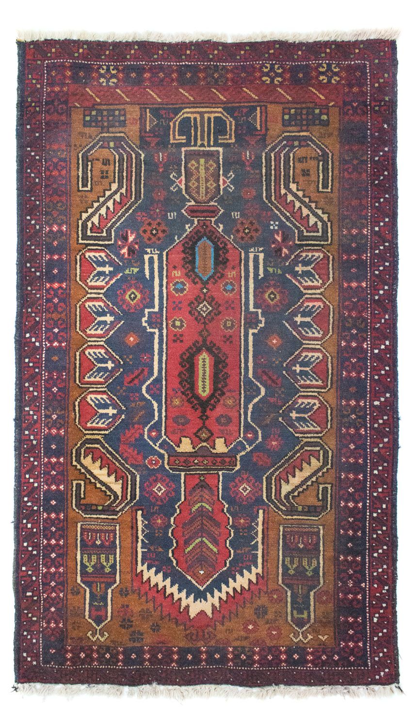 Belutsch Rug - 147 x 85 cm - blue