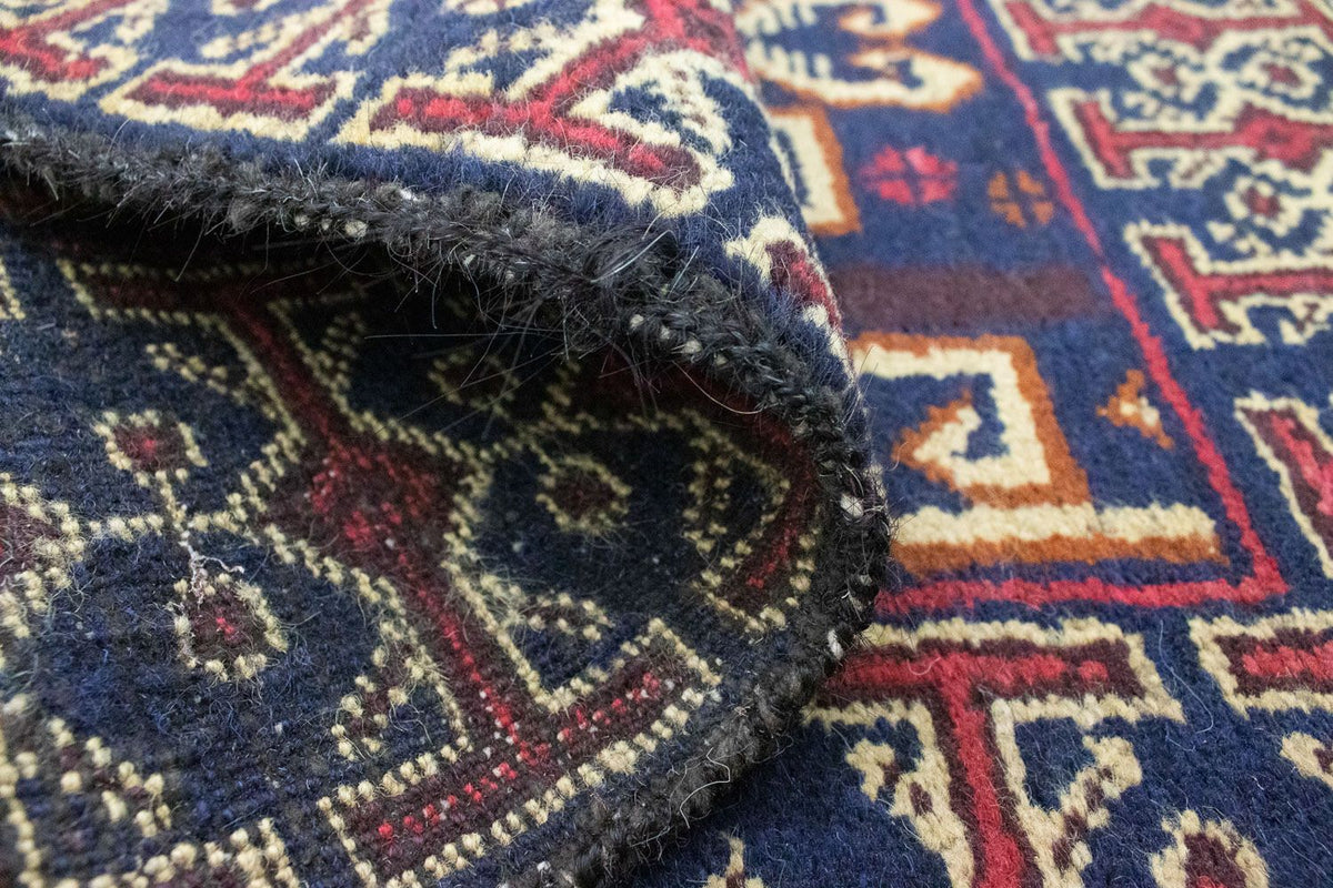 Belutsch Rug - 130 x 80 cm - blue