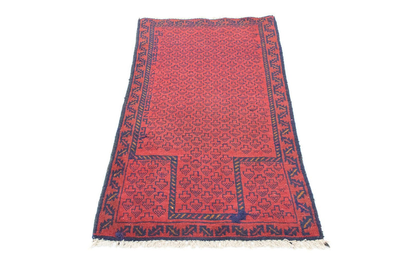 Belutsch Rug - 129 x 75 cm - red