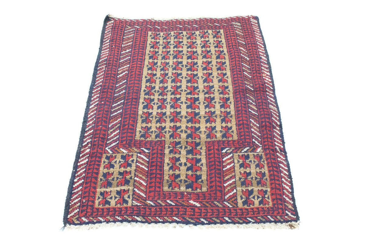 Belutsch Rug - 117 x 74 cm - red