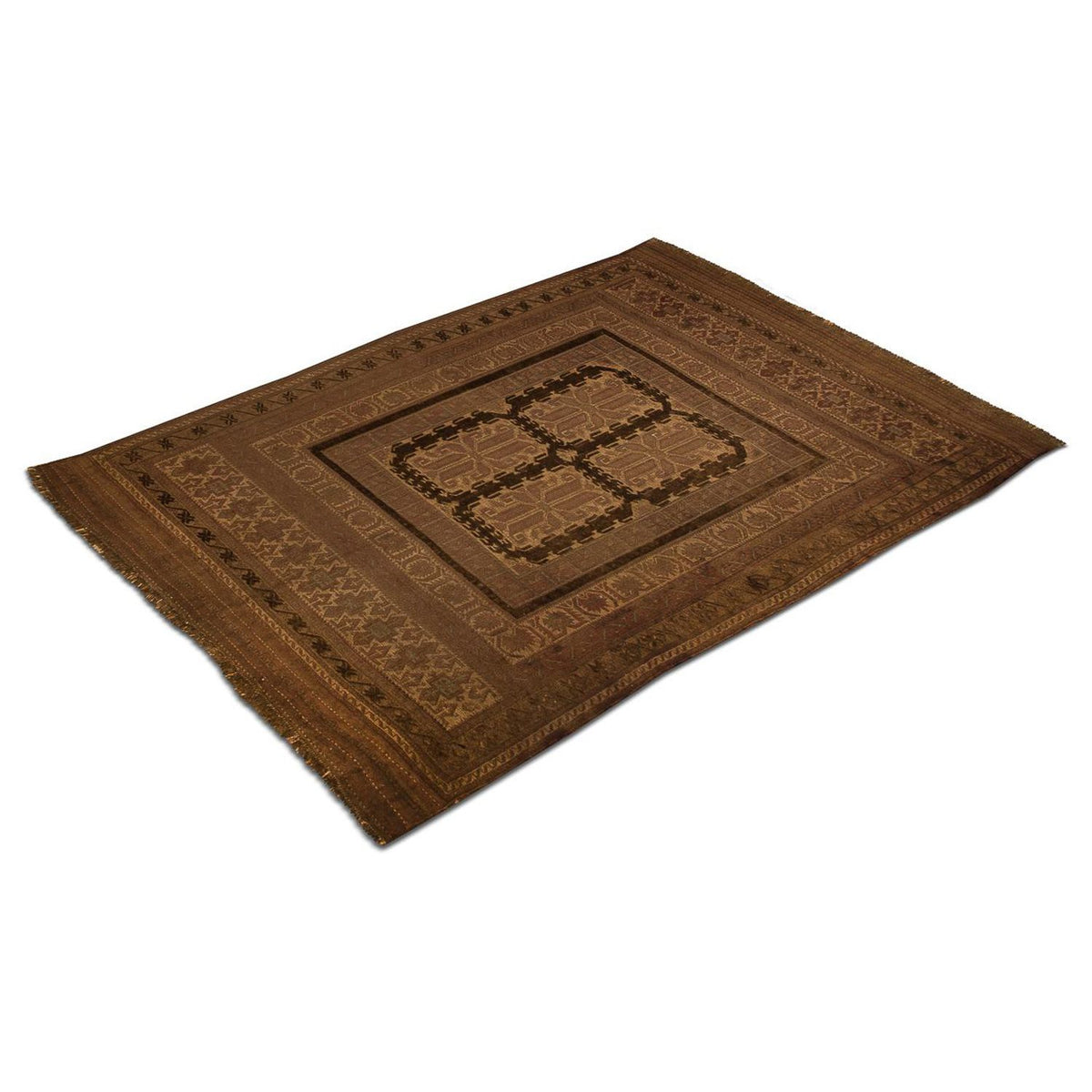 Kelim Rug - Old - 276 x 182 cm - brown