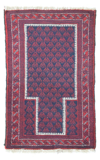 Belutsch Rug - 136 x 80 cm - blue
