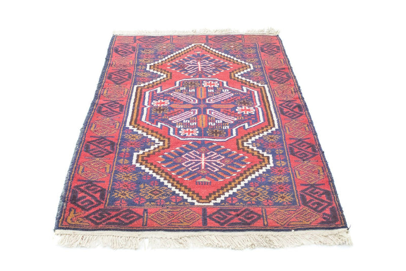 Belutsch Rug - 128 x 84 cm - red