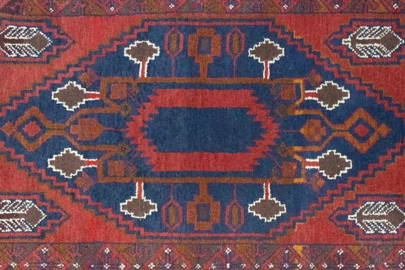 Belutsch Rug - 131 x 82 cm - blue