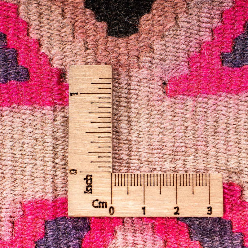 Runner Kelim Rug - Old - 380 x 160 cm - multicolored