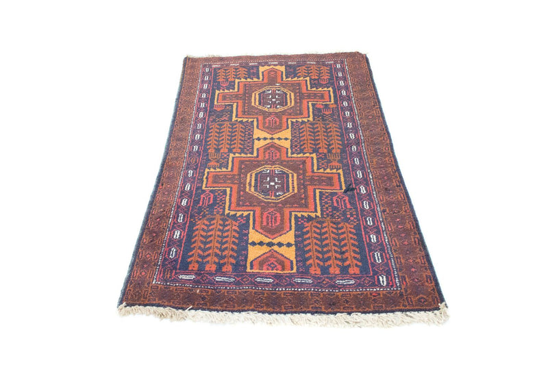 Belutsch Rug - 133 x 82 cm - blue