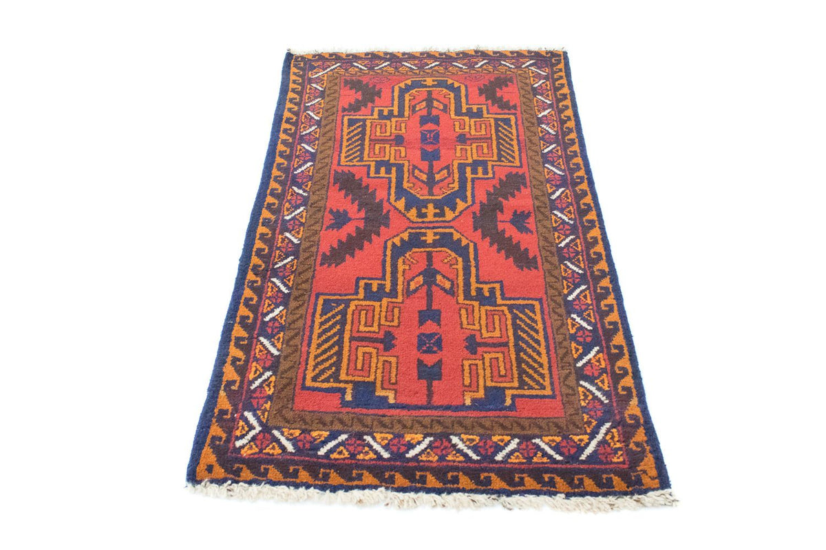 Belutsch Rug - 134 x 75 cm - red