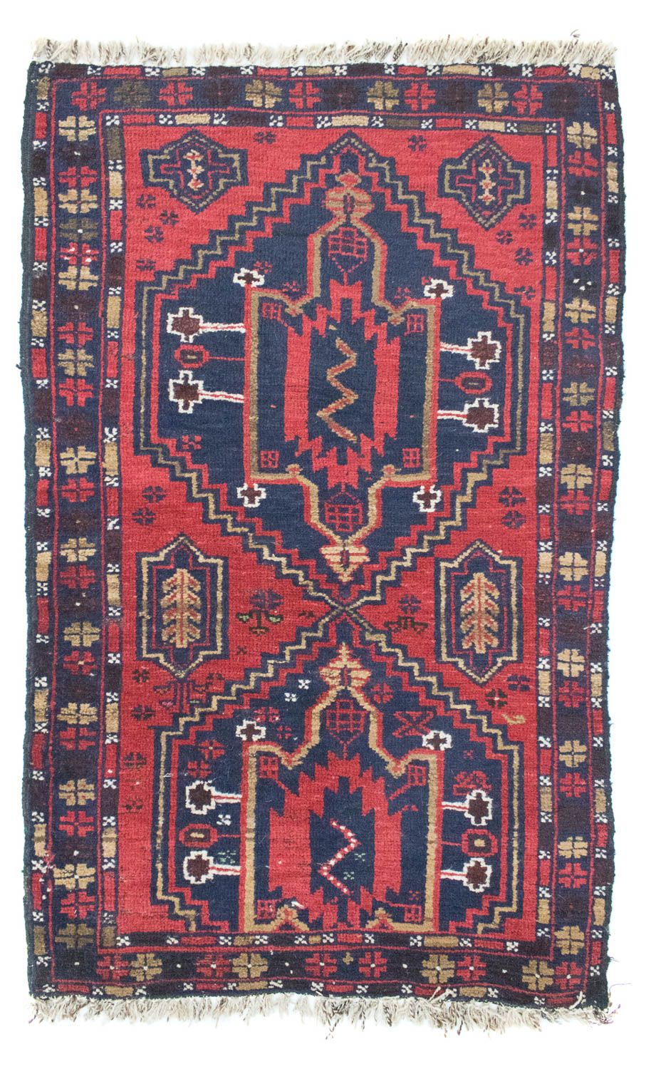 Belutsch Rug - 127 x 77 cm - blue